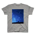 nordmint　(ノルドミント)の星が降る夏の夜空2 Regular Fit T-Shirt