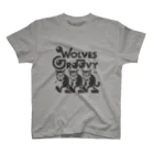 WOLVEsGROOVYのﾃﾞｶWOLVEs GROOVYロゴT Regular Fit T-Shirt