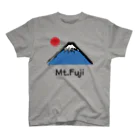 プリーズ・プリント・Tシャツの【T-shirts designed with things related to Japan for Japanophile 】Mountain Fuji T shirt 티셔츠