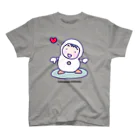 ゆきだるまころころのゆきだるまが大好き＊黒 Regular Fit T-Shirt