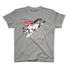 throwcurve（スロウカーヴ）のthrowcurve / 表猫は自由（マルチカラー） Regular Fit T-Shirt