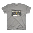 Icchy ぺものづくりのペンギンのカセットテープ スタンダードTシャツ