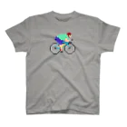 のりものドット絵Tシャツのride!!（ターコイズ） Regular Fit T-Shirt