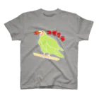 Mrs.Bean/ミセスビーンのムキムキコザクラインコ Regular Fit T-Shirt