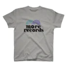 more recordsのモアレコロゴ スタンダードTシャツ