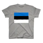 お絵かき屋さんのエストニアの国旗 スタンダードTシャツ