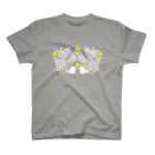 monetのお花と小鳥 Regular Fit T-Shirt