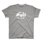 Night Rhythm @渋谷OTOのNight Rhythm WHITE LOGO Series スタンダードTシャツ