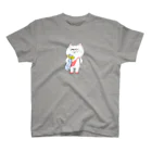 giant graphics（ジャイアントグラフィックス）のポシェットにゃんこ協会 おさかなギフト Regular Fit T-Shirt
