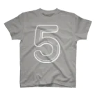 numberの５ スタンダードTシャツ