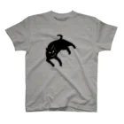 キムラトモミの黒猫さん Regular Fit T-Shirt