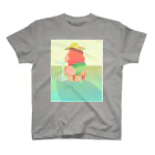 くじらのゆたかなぷーるらいふ Regular Fit T-Shirt