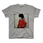 chie_art_galleryのキノコカット女子 Regular Fit T-Shirt