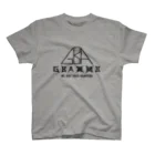 やぶ鹿グッズのGBA猟師８Tシャツ（文字黒） スタンダードTシャツ