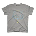 Radiostar suzuriSHOPの銀鉤舎　夜猫旅行協會 スタンダードTシャツ