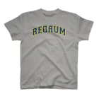 shoppのREDRUM 灰×紺 Regular Fit T-Shirt