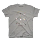 文鳥株式☆会社の文鳥さんいっぱい Regular Fit T-Shirt