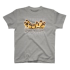 “すずめのおみせ” SUZURI店の東京すずめ（集合!! ver.2） T-Shirt