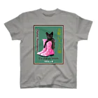 ojasminkoの長靴に入った猫 スタンダードTシャツ