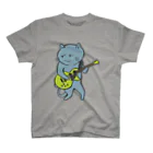 あおいろらじおのnecoguitar-color Regular Fit T-Shirt