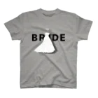 ペアTシャツ屋のシバヤさんのペア(BRIDE)ドレス_白_WB スタンダードTシャツ