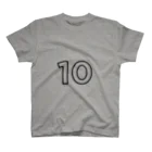 ふしめTシャツの10歳のふしめ (Black) Regular Fit T-Shirt