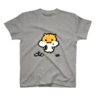 まるぽっち工房出張所のもぐもぐハムスターくん スタンダードTシャツ