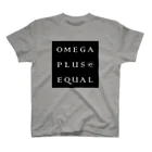 OMEGA plus E equalのOMEGA plus E equal Regular Fit T-Shirt