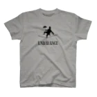 龍之介公式ショッピングサイト（SUZURI）のアンバランス（ブラックロゴ）シリーズ Regular Fit T-Shirt