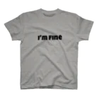 TadanoのI'm fine Regular Fit T-Shirt