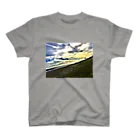 Wind-sunの夕暮れの海 スタンダードTシャツ