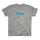 PoooompadoooourのGUPPYロゴ(青) Regular Fit T-Shirt