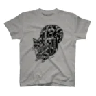 TOMOKUNIのAnimalia Kinky “ Black Squirrel ” Regular Fit T-Shirt