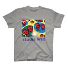 総合格闘技・フィットネス studio Willの studio Will×INGRID カラフルオリジナルTシャツ_B Regular Fit T-Shirt