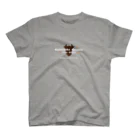 T-jet's Illustration...の［前面PRT］Matsusaka Quality "Gray"【株式会社新竹商店ライセンス品】 スタンダードTシャツ