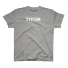 システマ東京のSYSTEMA【白文字】 Regular Fit T-Shirt