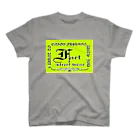 FACT street wearのfact street wear メインロゴ1st Tイエロー スタンダードTシャツ