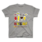 福岡のビールフリーペーパービール大好きドットコムのall you need is beer スタンダードTシャツ