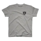 onezsideのスカルワッペン Regular Fit T-Shirt