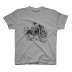 Too fool campers Shop!のW ROCKERS01(黒文字) スタンダードTシャツ