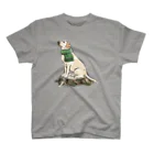 犬グッズの店しえるぶるーのマフラー犬　ラブラドルレトリバー Regular Fit T-Shirt