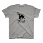 VEGAN SHOP FREEのVEGAN FOR THE ANIMALS スタンダードTシャツ