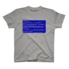 Ａ’ｚｗｏｒｋＳの一番コワいヤツ　ブルースクリーン スタンダードTシャツ