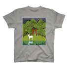 松井光雲の白鹿 Regular Fit T-Shirt