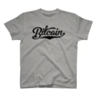 TROPiCALViBESのbitcoin #1 black font Regular Fit T-Shirt