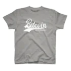 TROPiCALViBESのbitcoin #2 white font スタンダードTシャツ