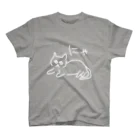 ののの猫屋敷の【もふ】 Regular Fit T-Shirt