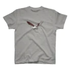 狐灯籠　野鳥支店のランチタイムのミサゴ スタンダードTシャツ