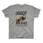 Y.T.S.D.F.Design　自衛隊関連デザインの陸上自衛隊　AH-64D Regular Fit T-Shirt