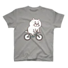 目つきの悪い猫＠いけやけいのサイクリングにゃんこ Regular Fit T-Shirt